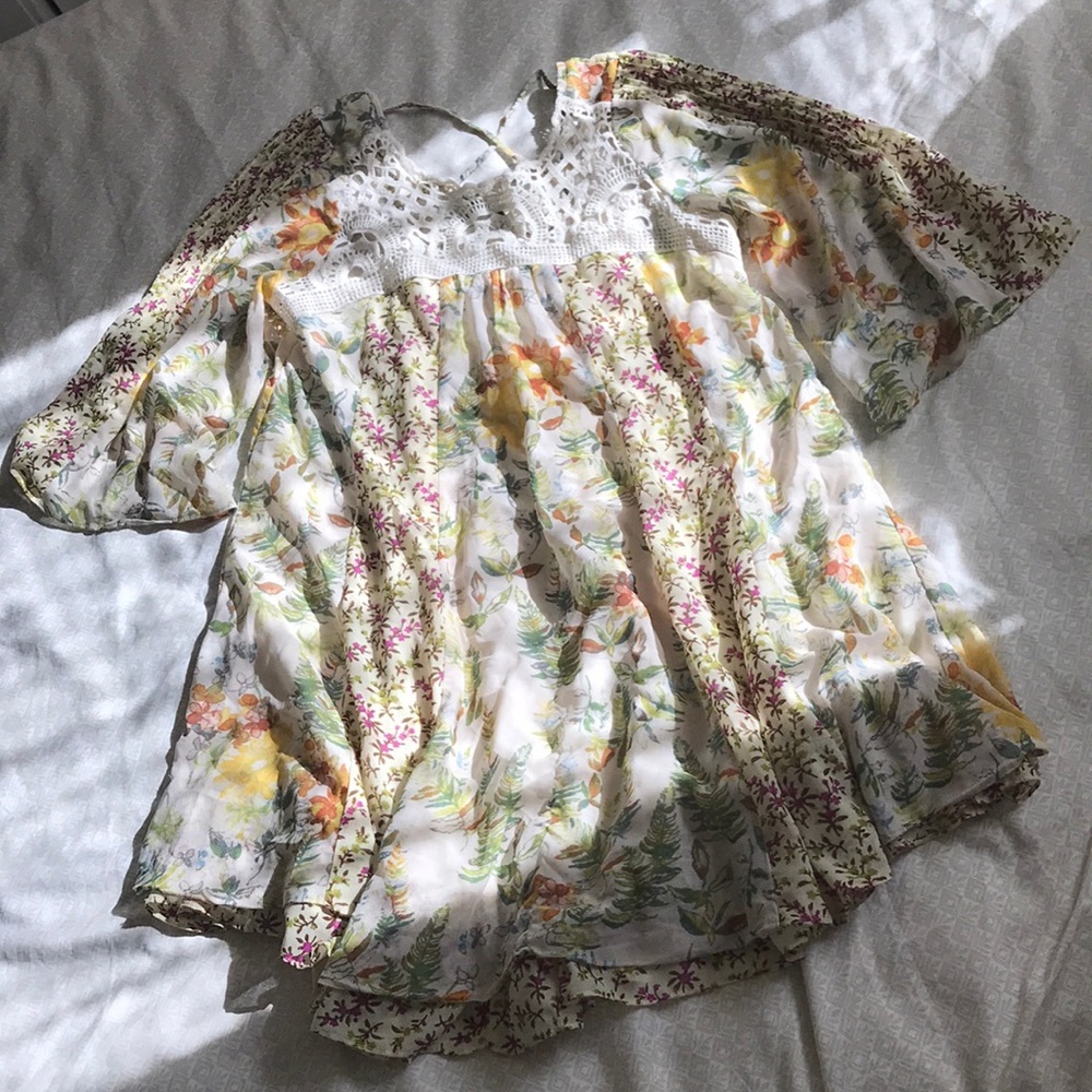 F R E E P E O P L E Meadow Tunic Dress - image 1